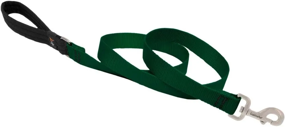 1in Green 4ft Leash