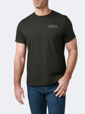 5-11 Brand Brew Grounds Men Tactical T-Shirt Black