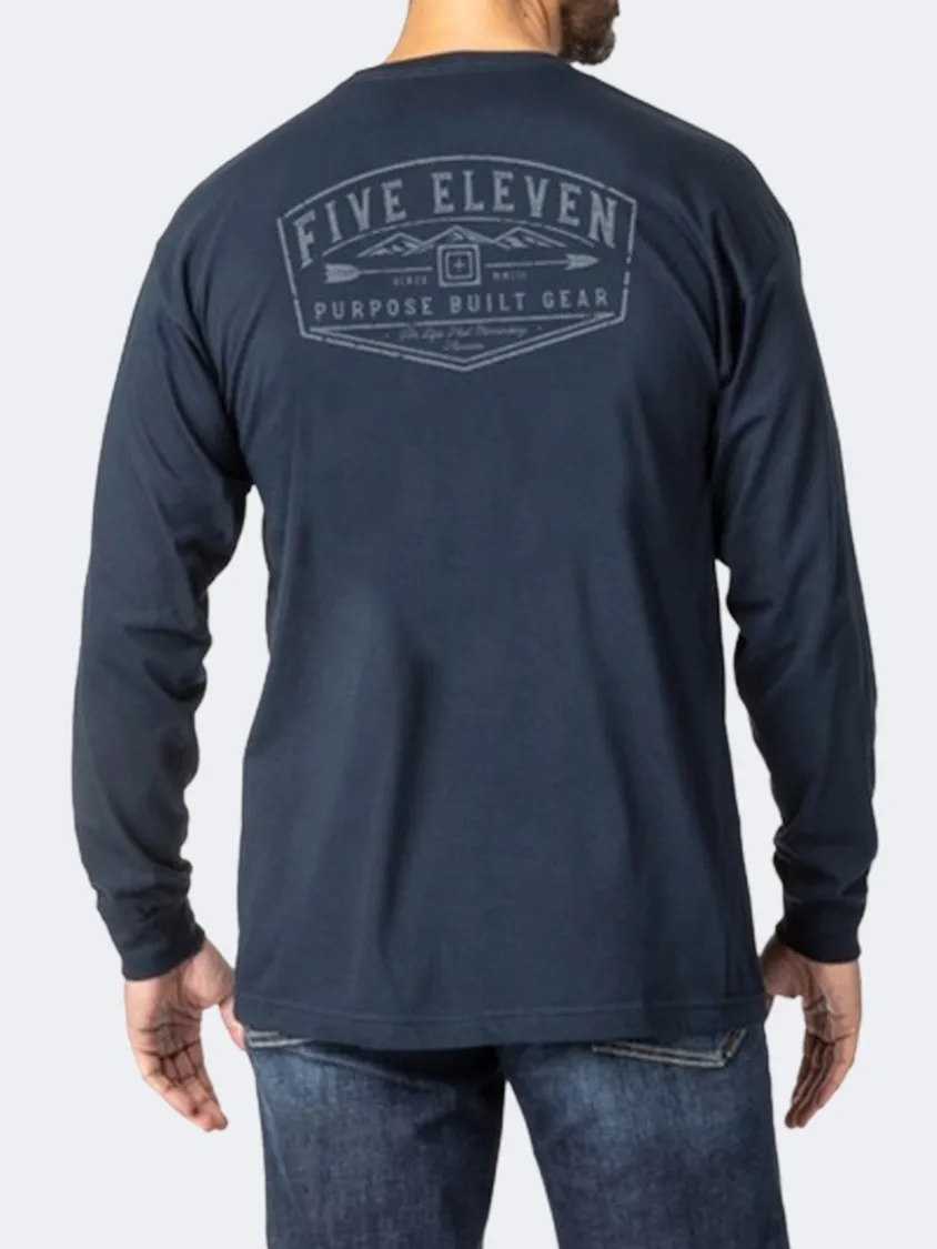 5-11 Traveler Men Tactical Long Sleeve Navy