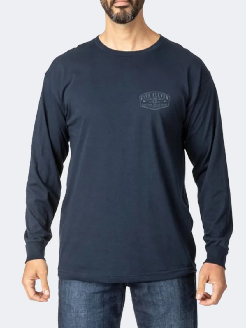 5-11 Traveler Men Tactical Long Sleeve Navy