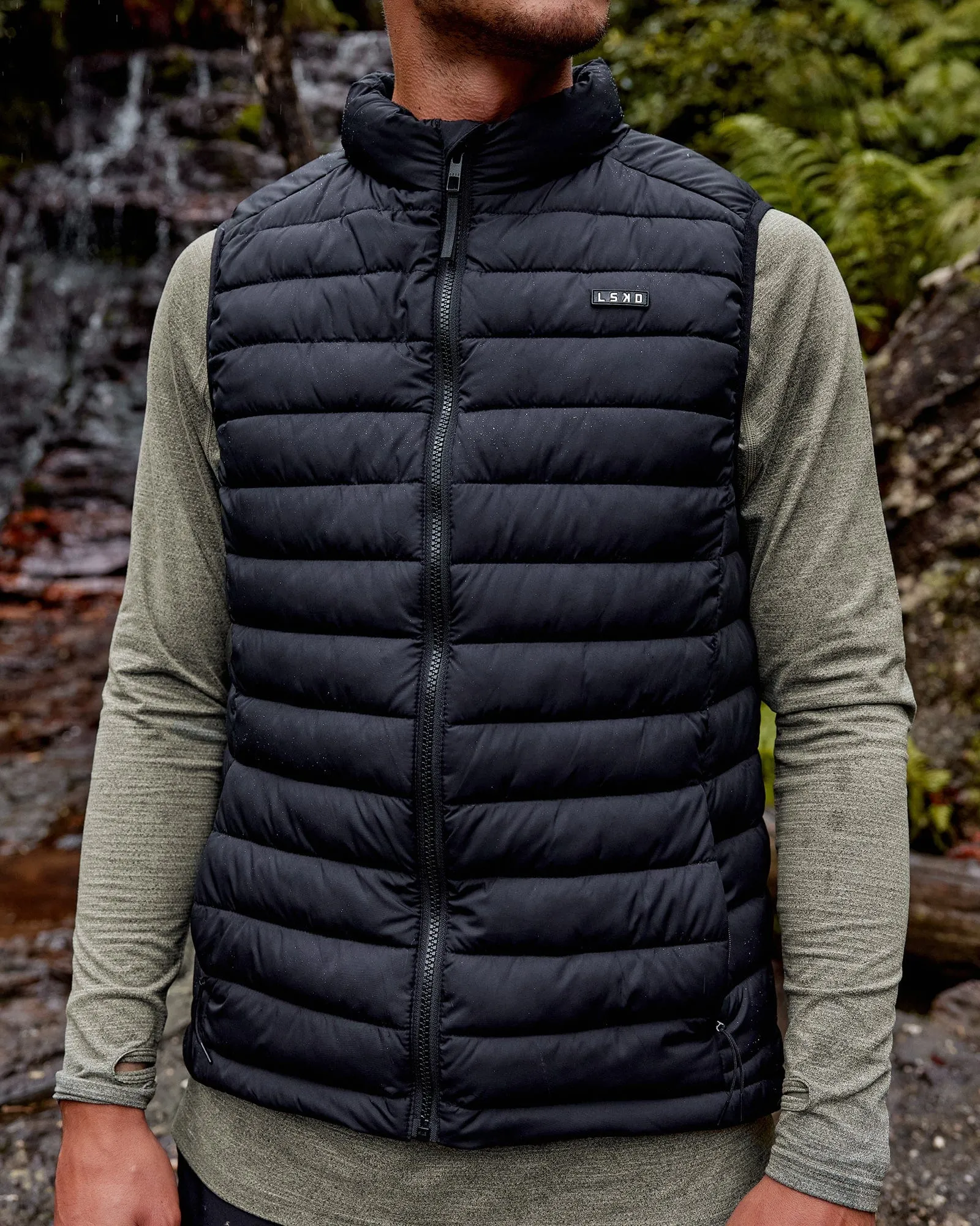 All Day Puffer Vest - Black