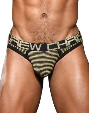 Andrew Christian Glam Stripe Brief Jock w/ Almost Naked 92099