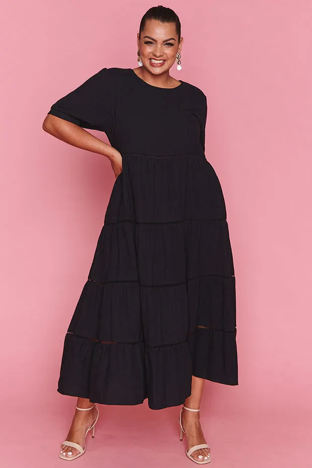 Aurelia Black Dress