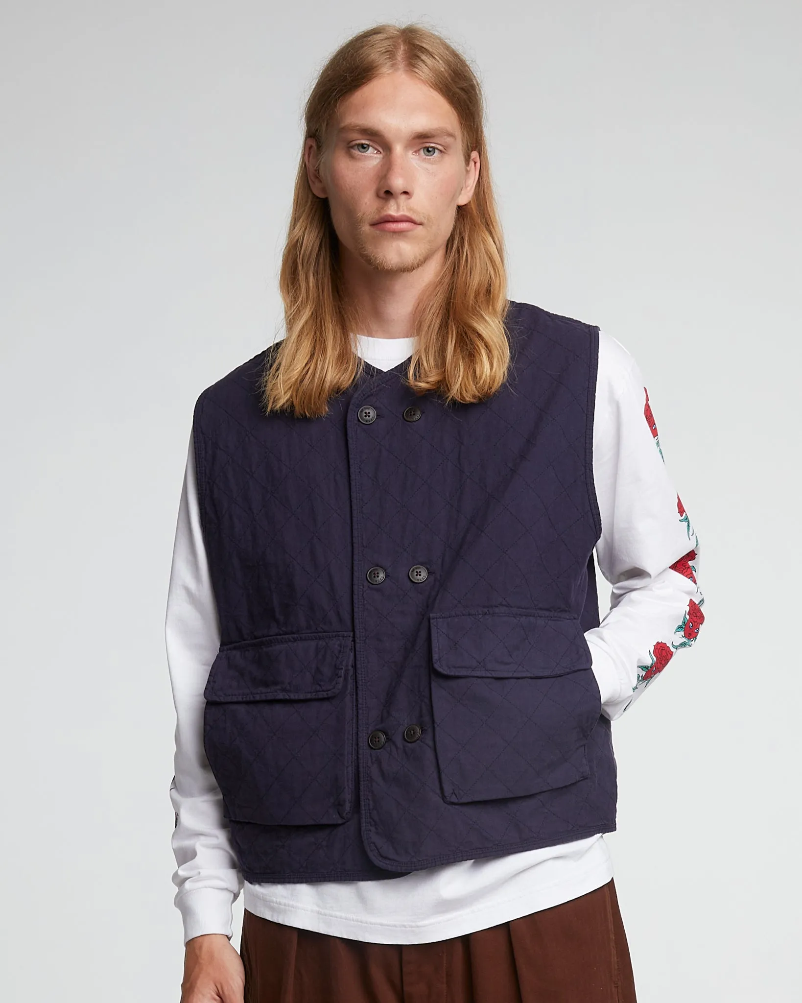 Battle Vest Mighty Cotton Dark Navy