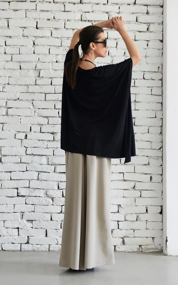 Black Maxi Top