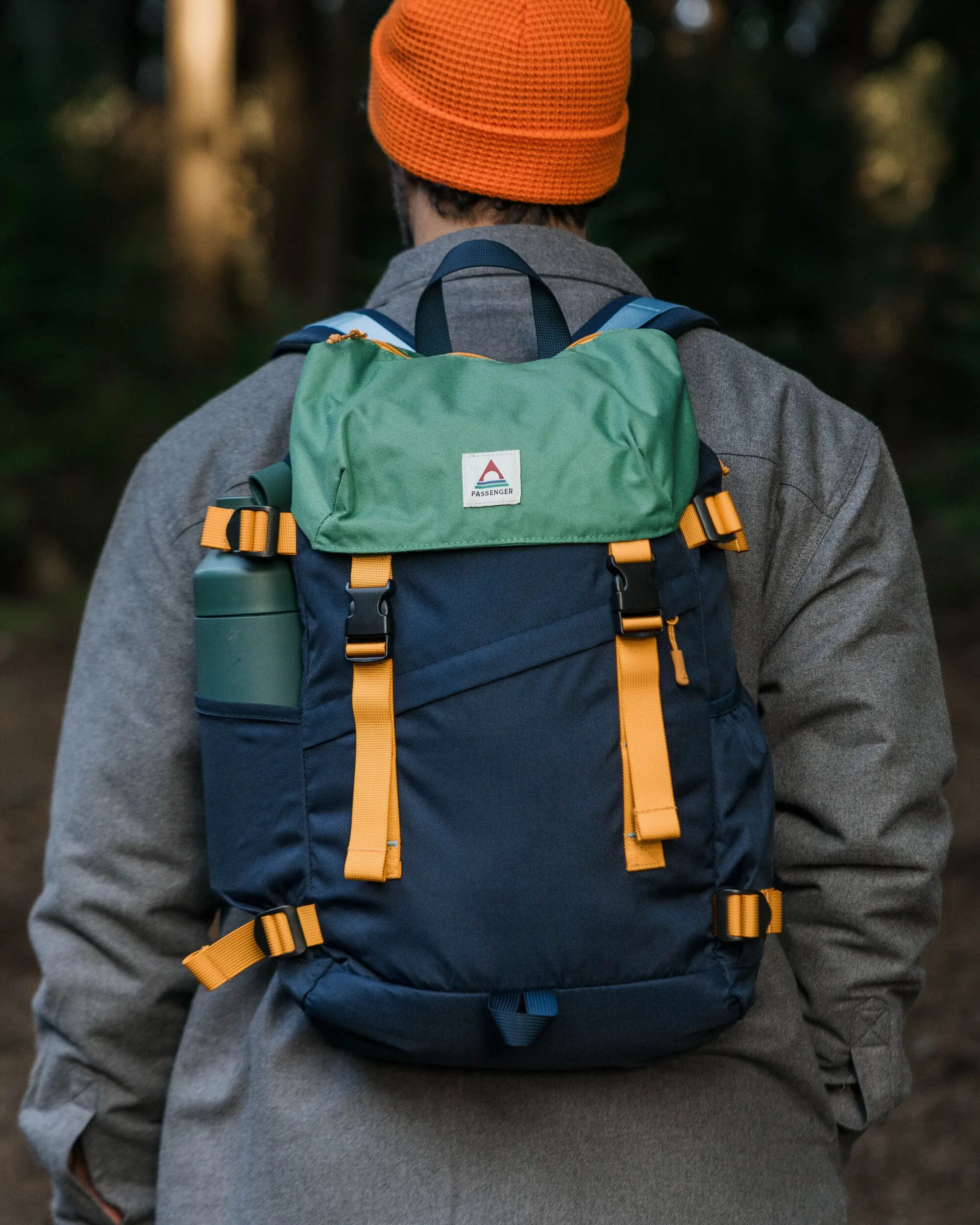 Boondocker Recycled 26L Backpack - Navy/ Laurel Green