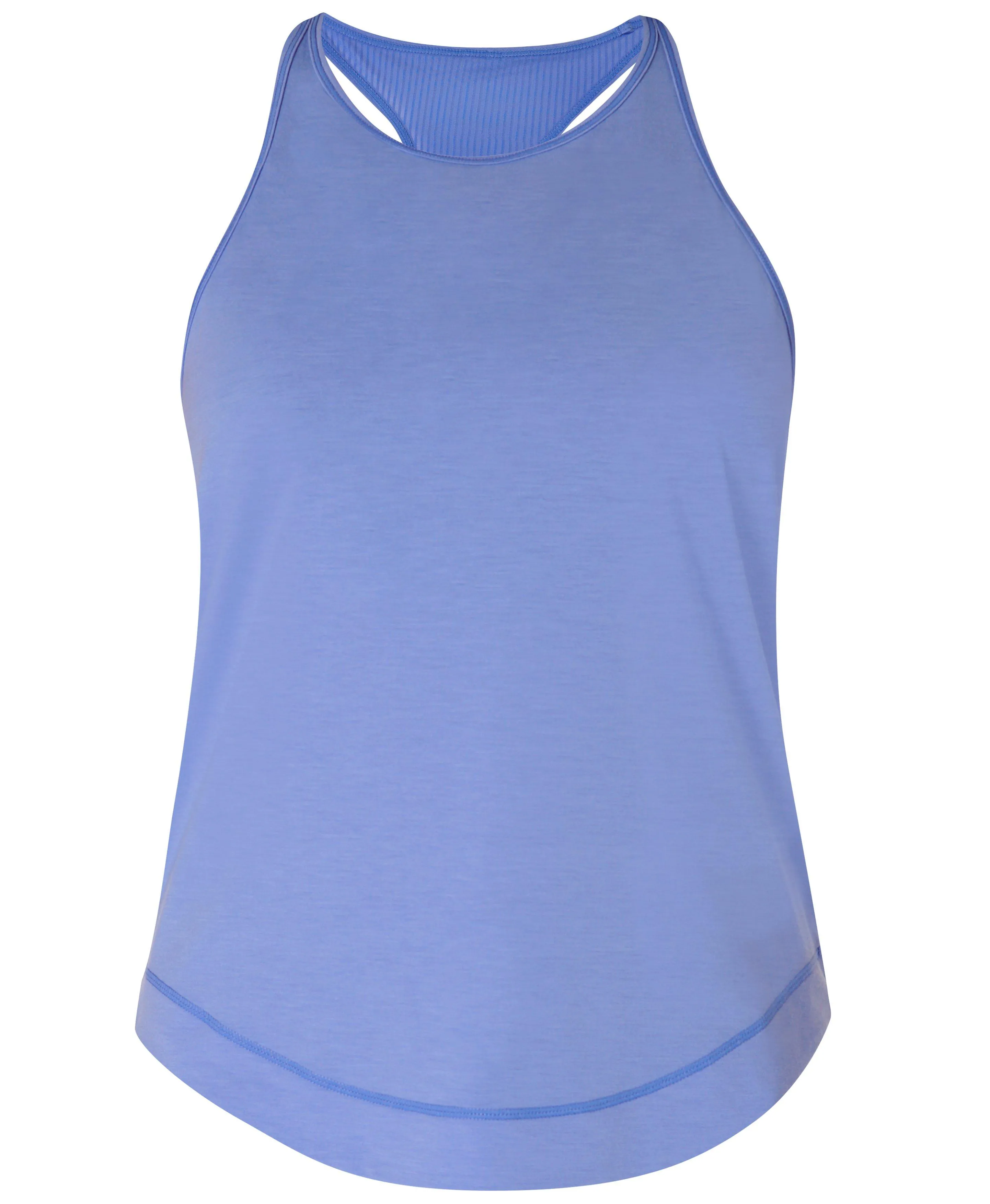 Breathe Easy Run Tank Top Sb9123 Cornflower-Blue