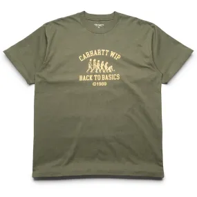 Carhartt WIP Basics Tee - Office Green/Winter Spice