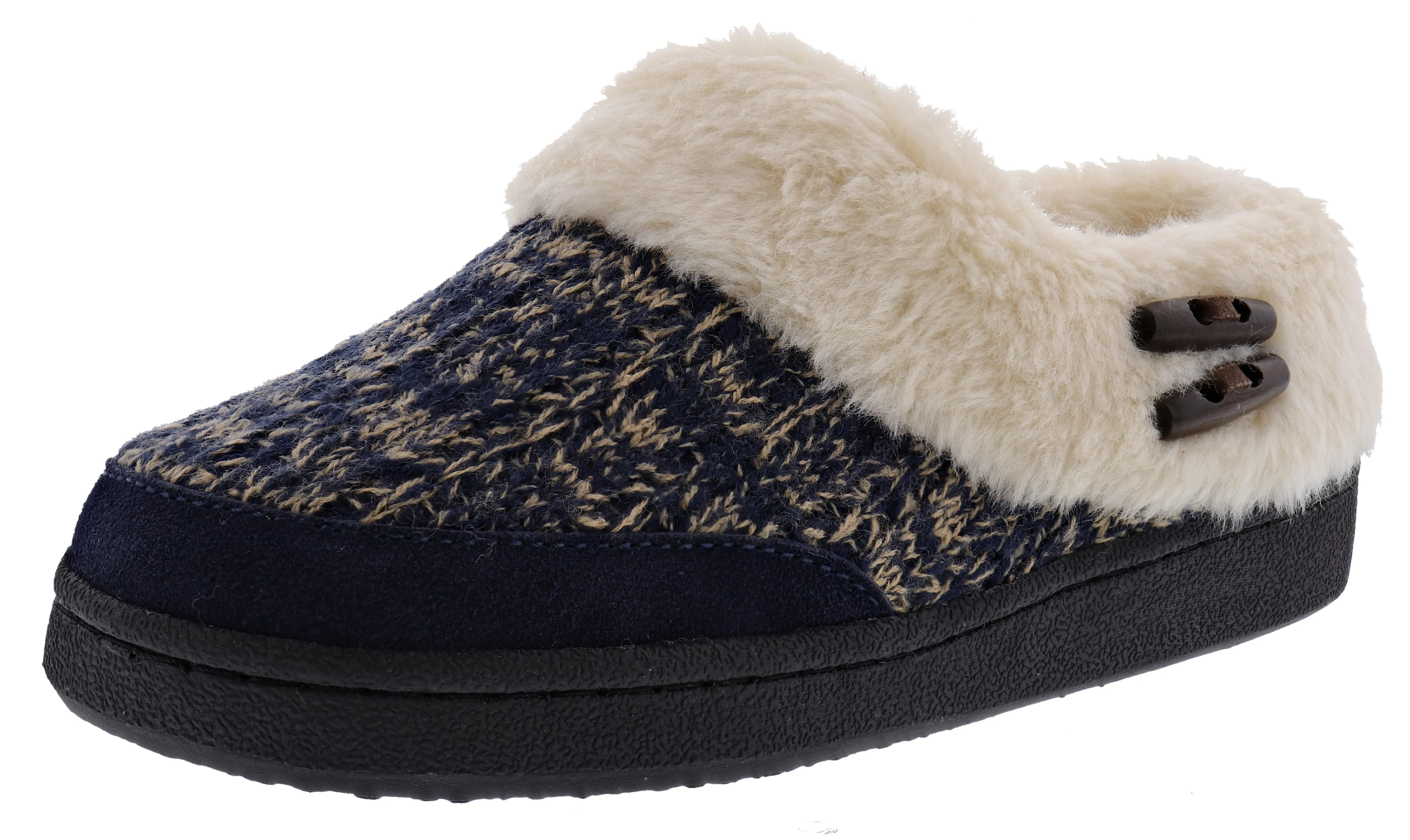 Clarks Women's Indoor Outdoor Winter Clog Slippers Ginger