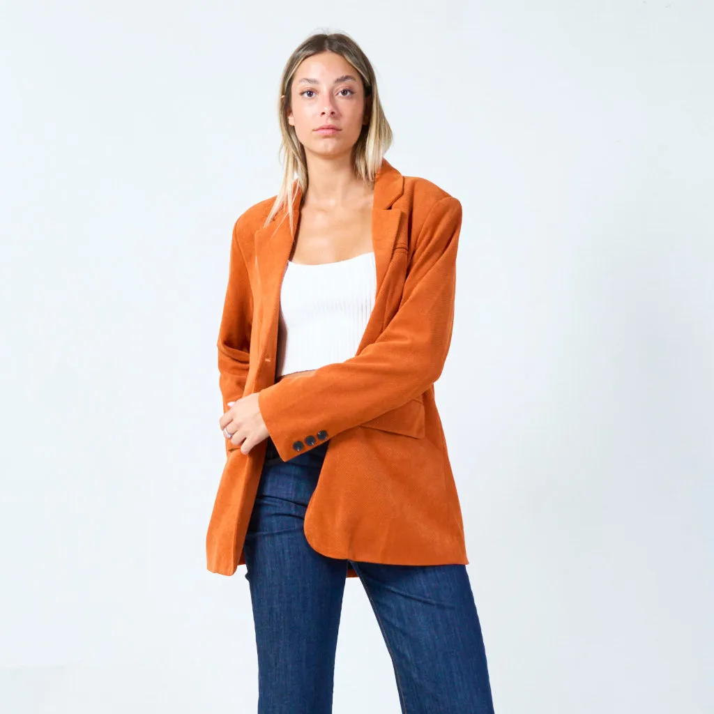 Classic tailored blazer wholesale