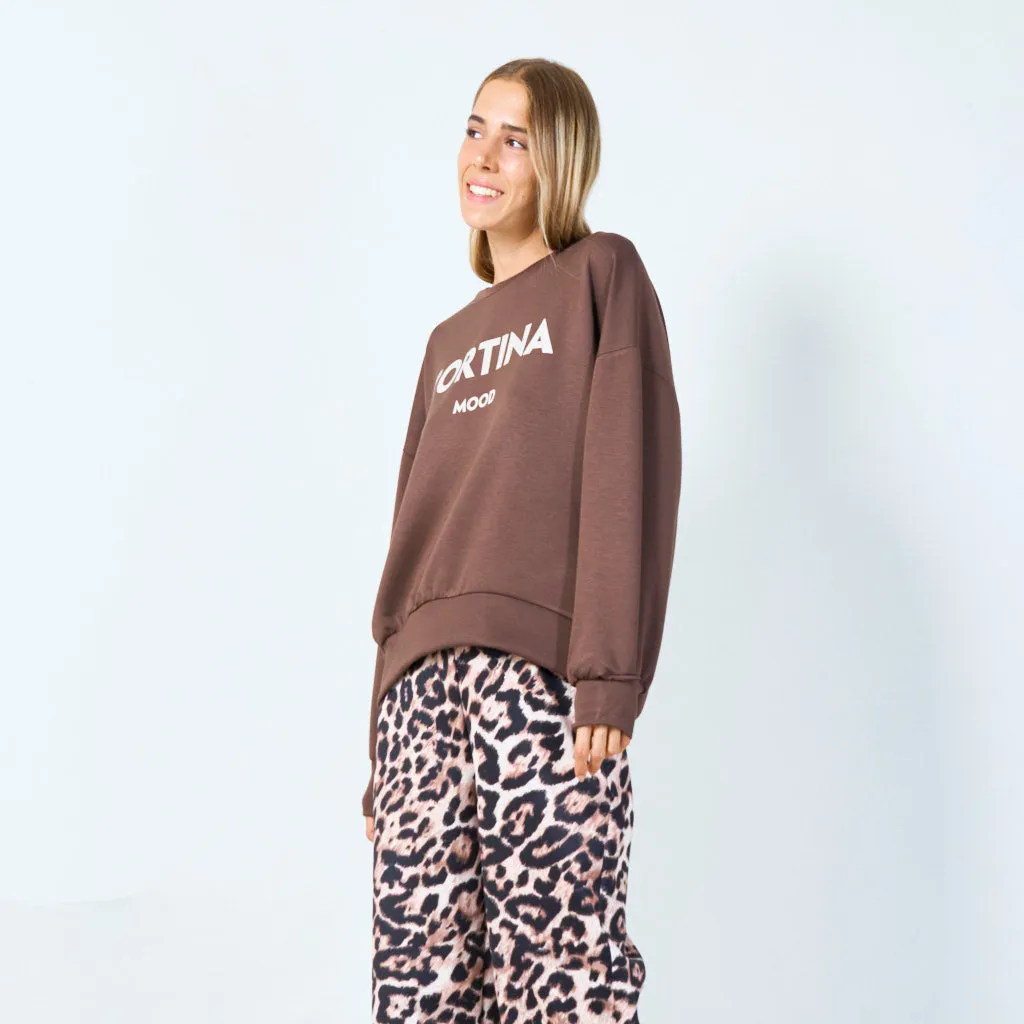 Cortina mood sweatshirt wholesale