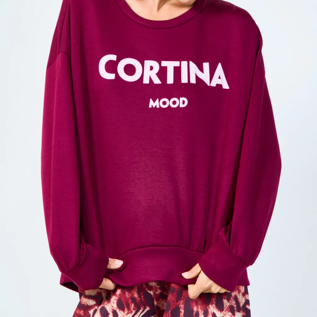 Cortina mood sweatshirt wholesale