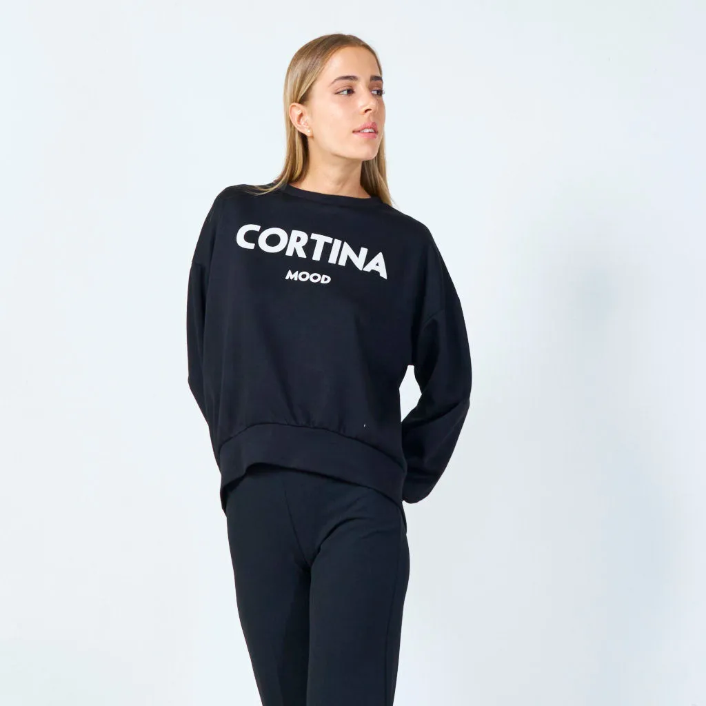 Cortina mood sweatshirt wholesale