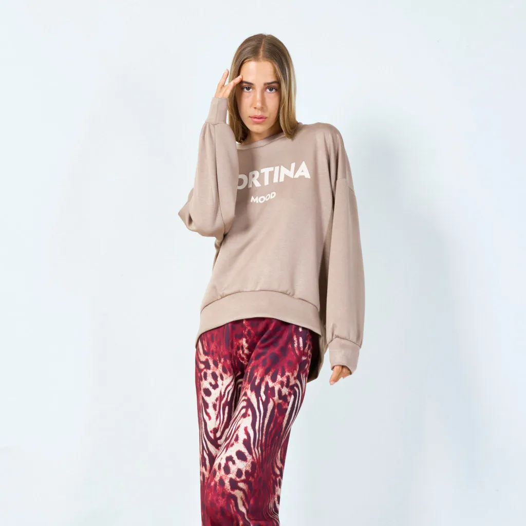 Cortina mood sweatshirt wholesale