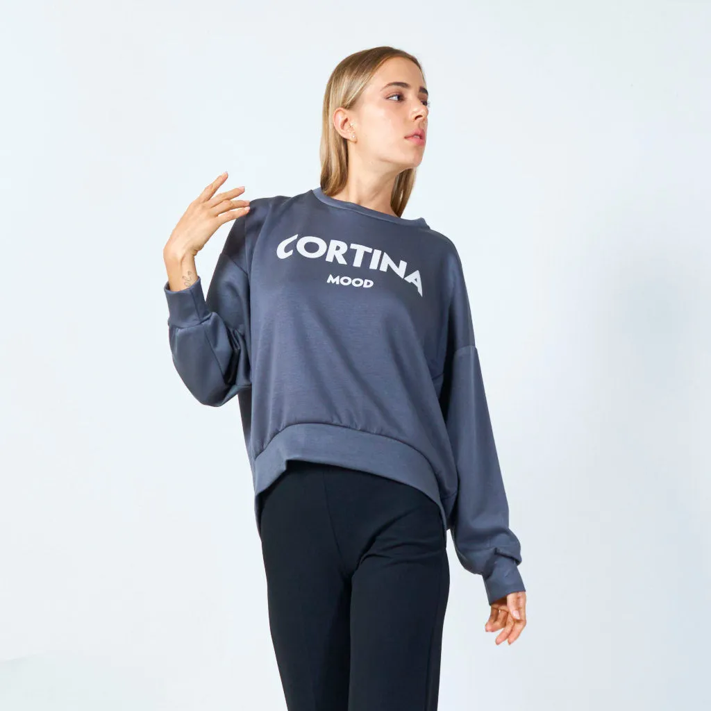 Cortina mood sweatshirt wholesale