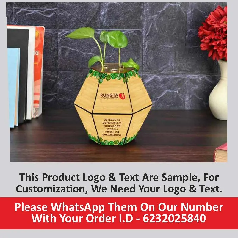 Customized Hexagonal Planter Calendar | Eco-Friendly Product | Corporate Gift