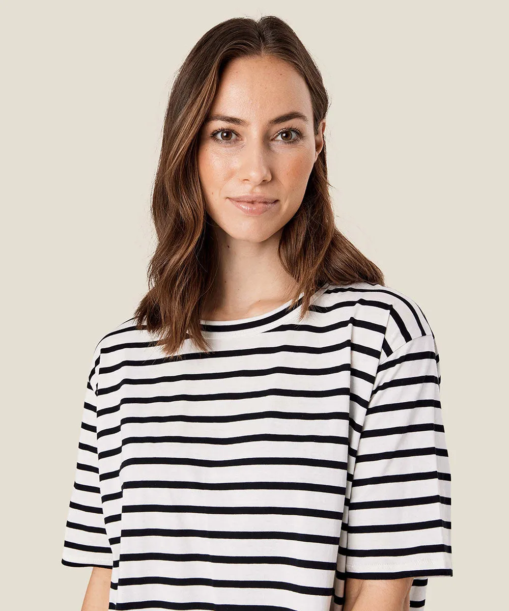 Doreann Striped Tee