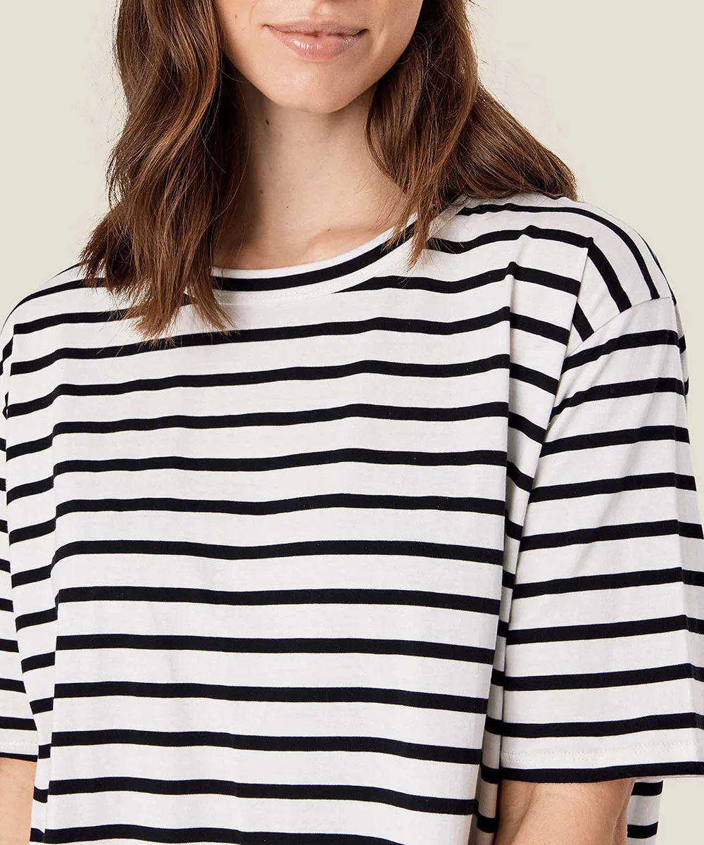 Doreann Striped Tee