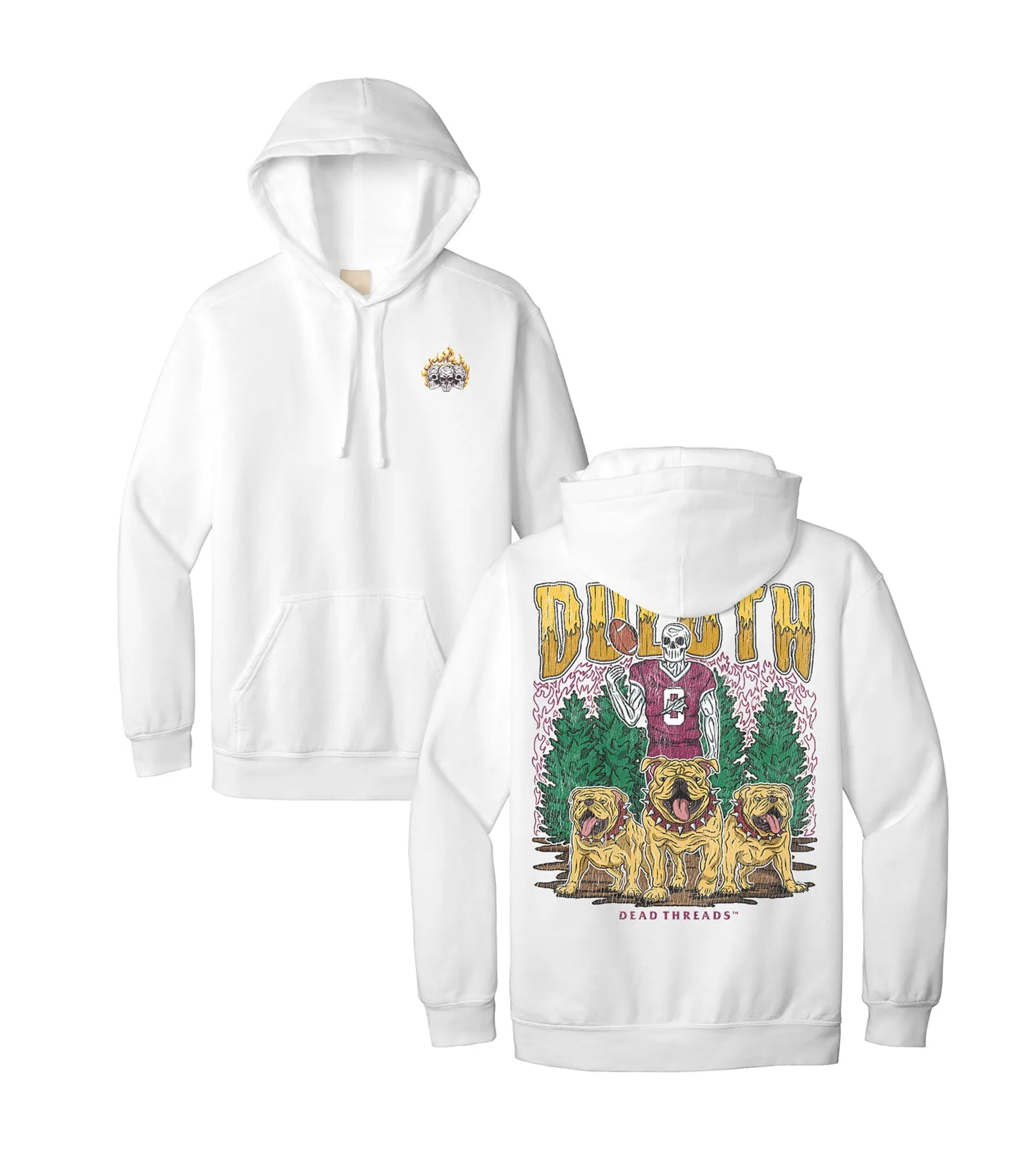 DULUTH FOOTBALL #0 - HOODIE