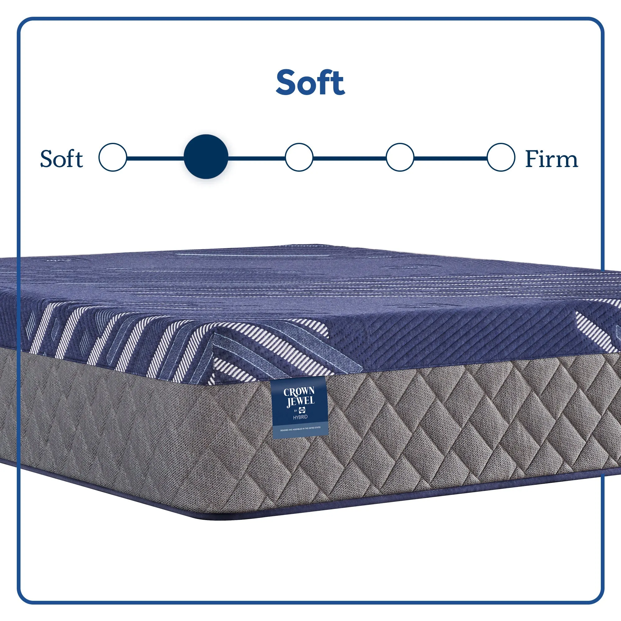 Eighth & Park Soft Hybrid 14" Mattress