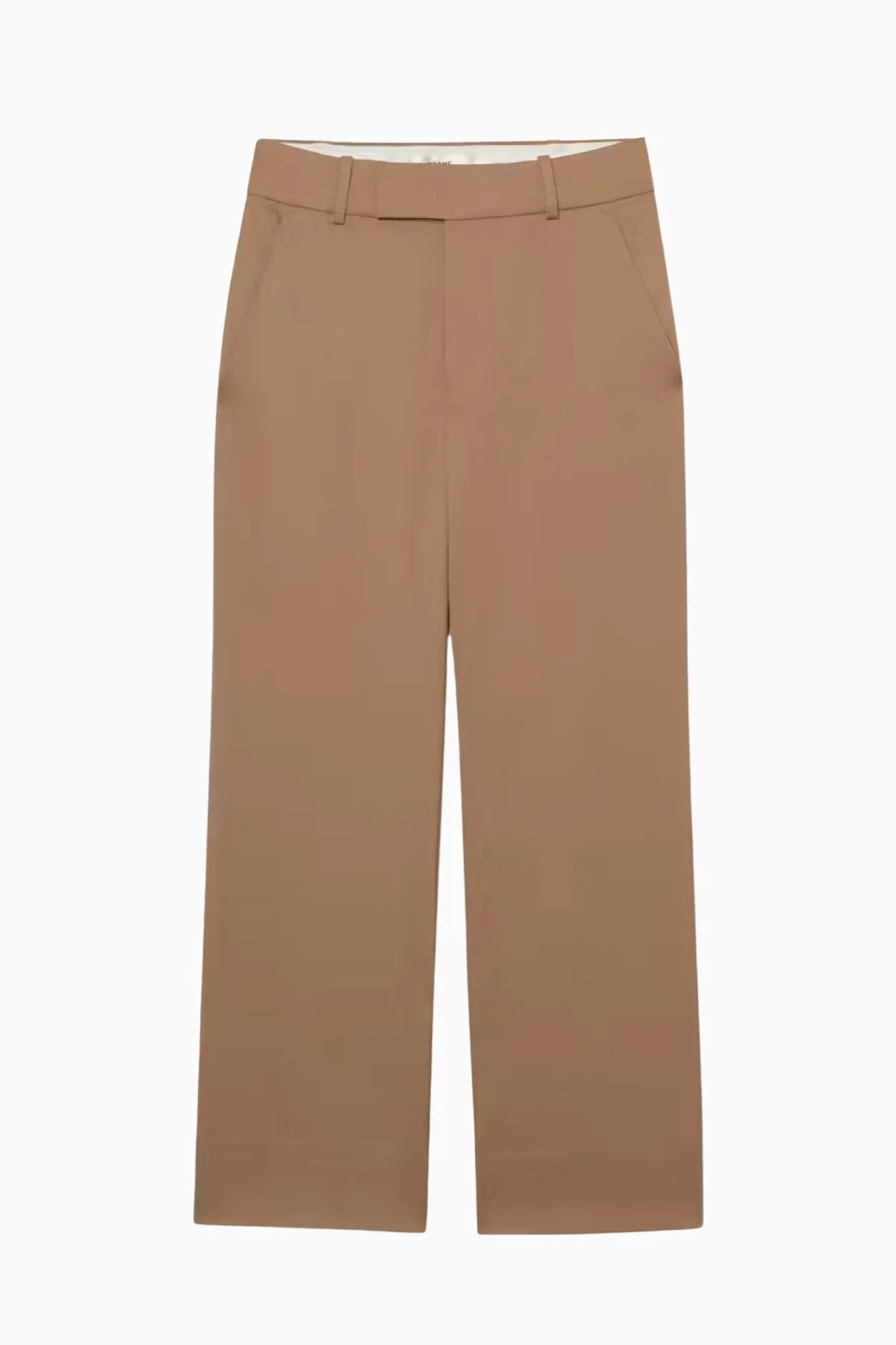 Frame Denim Easy Slim Crop Pant - Light Camel