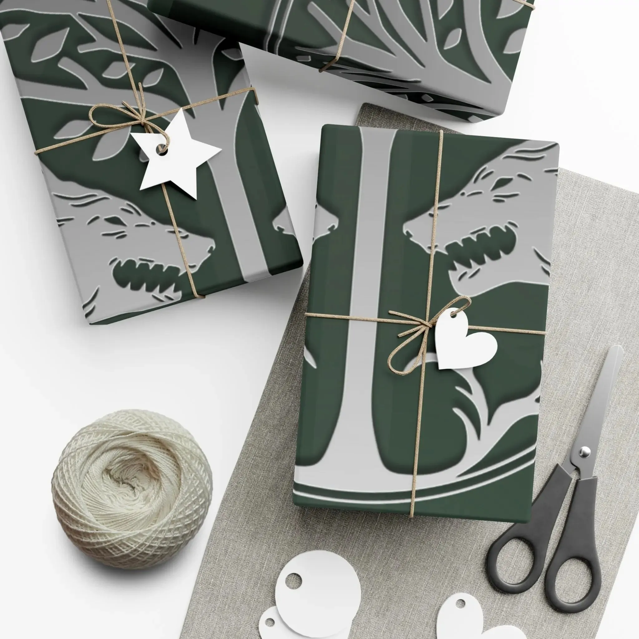 Gift Wrap Papers Iron Banner