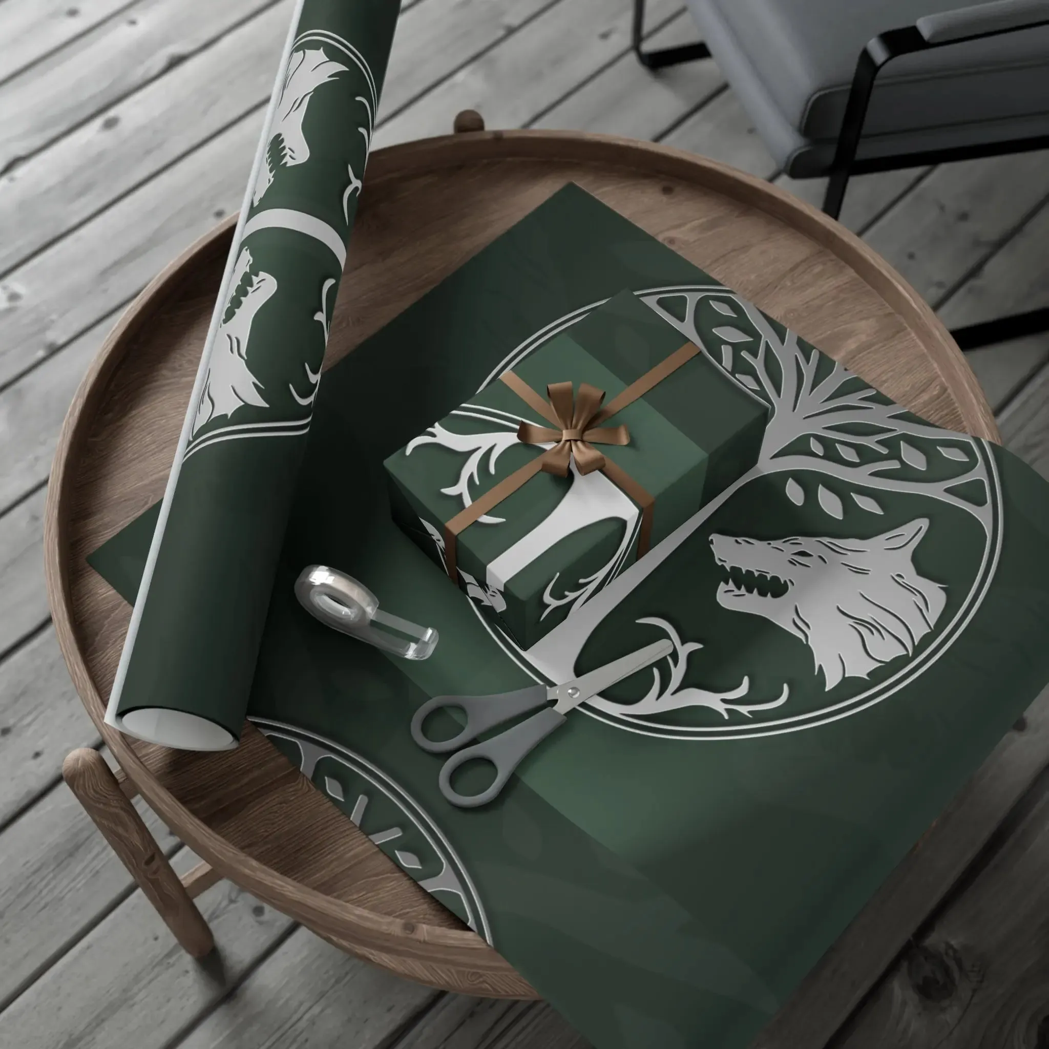 Gift Wrap Papers Iron Banner