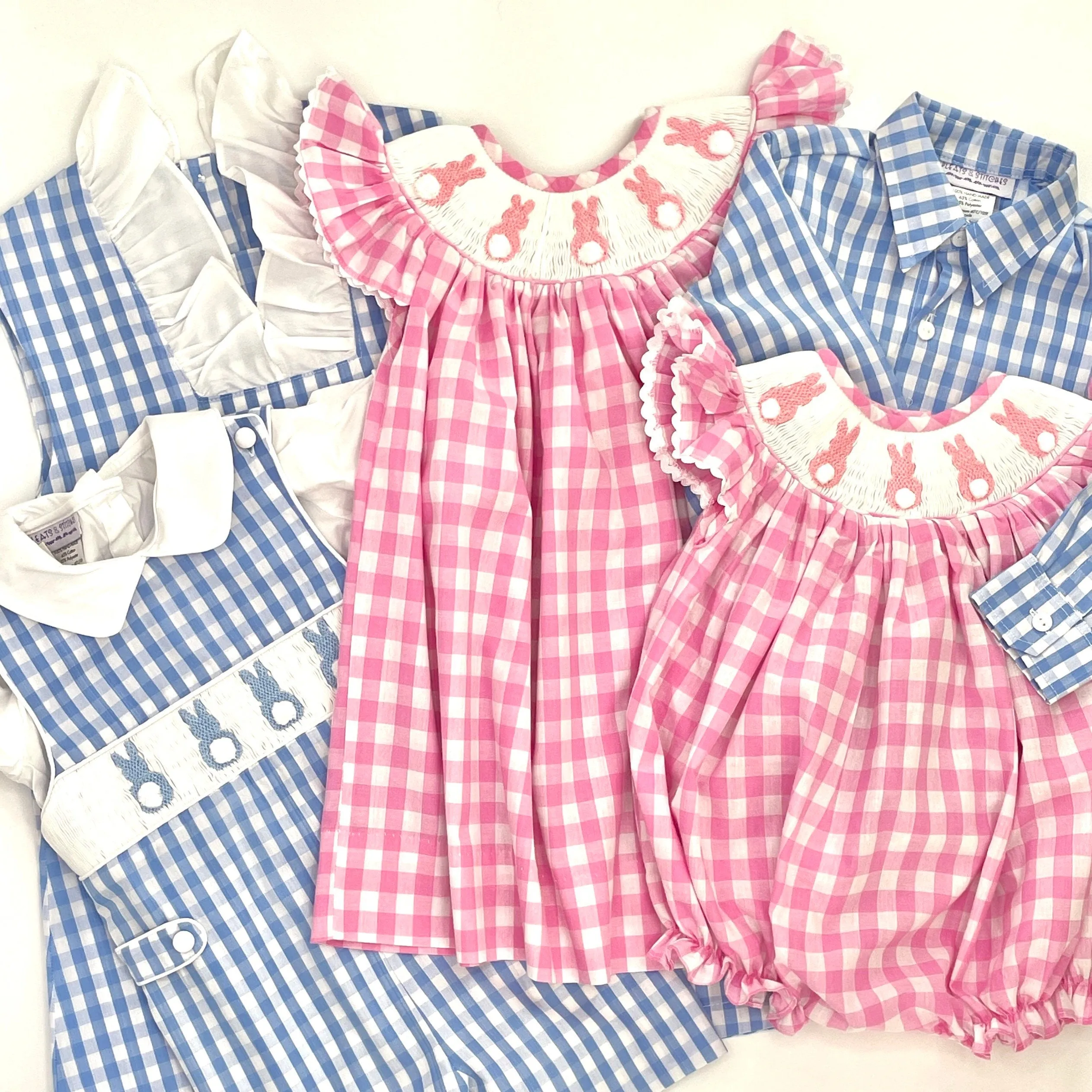 Gingham Ruffle Monaco Dress - 5T - 14