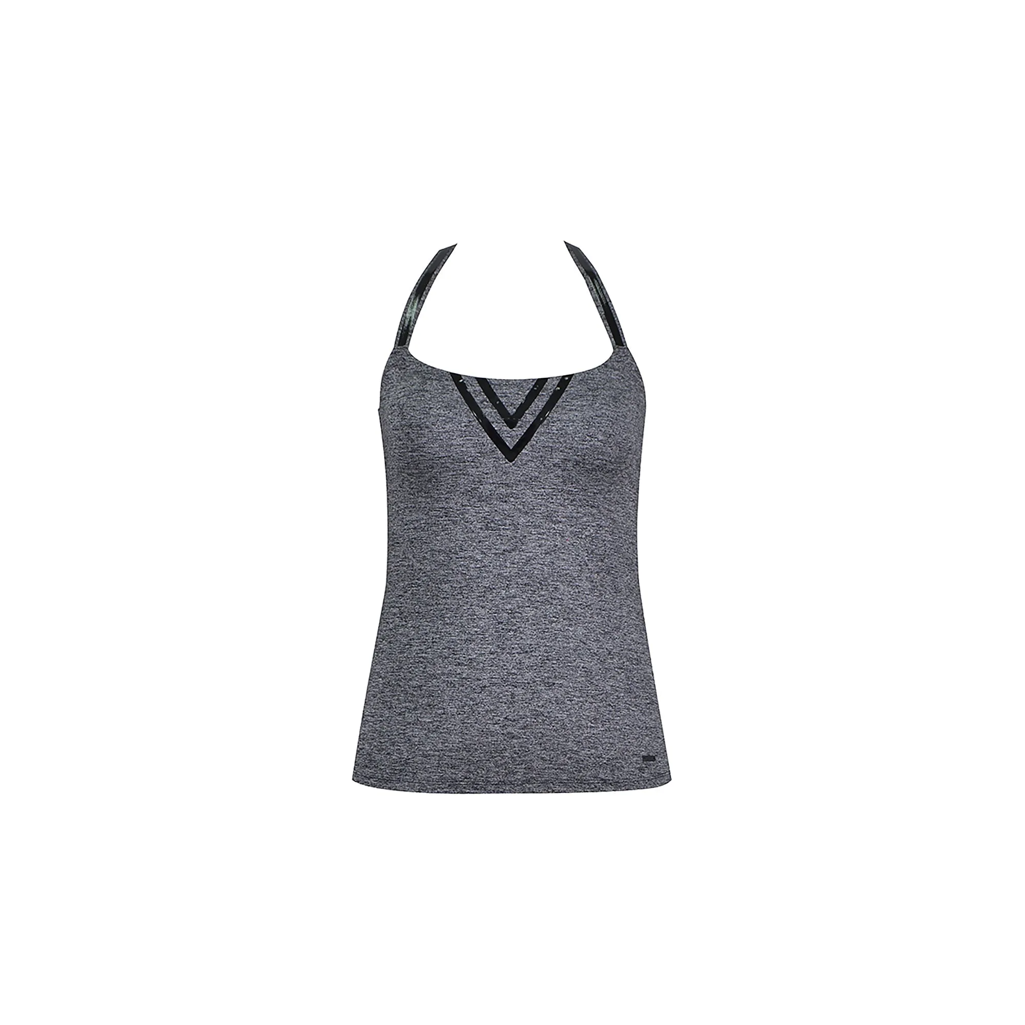 Gourami White Label High Gloss Tank Top - Dark Grey