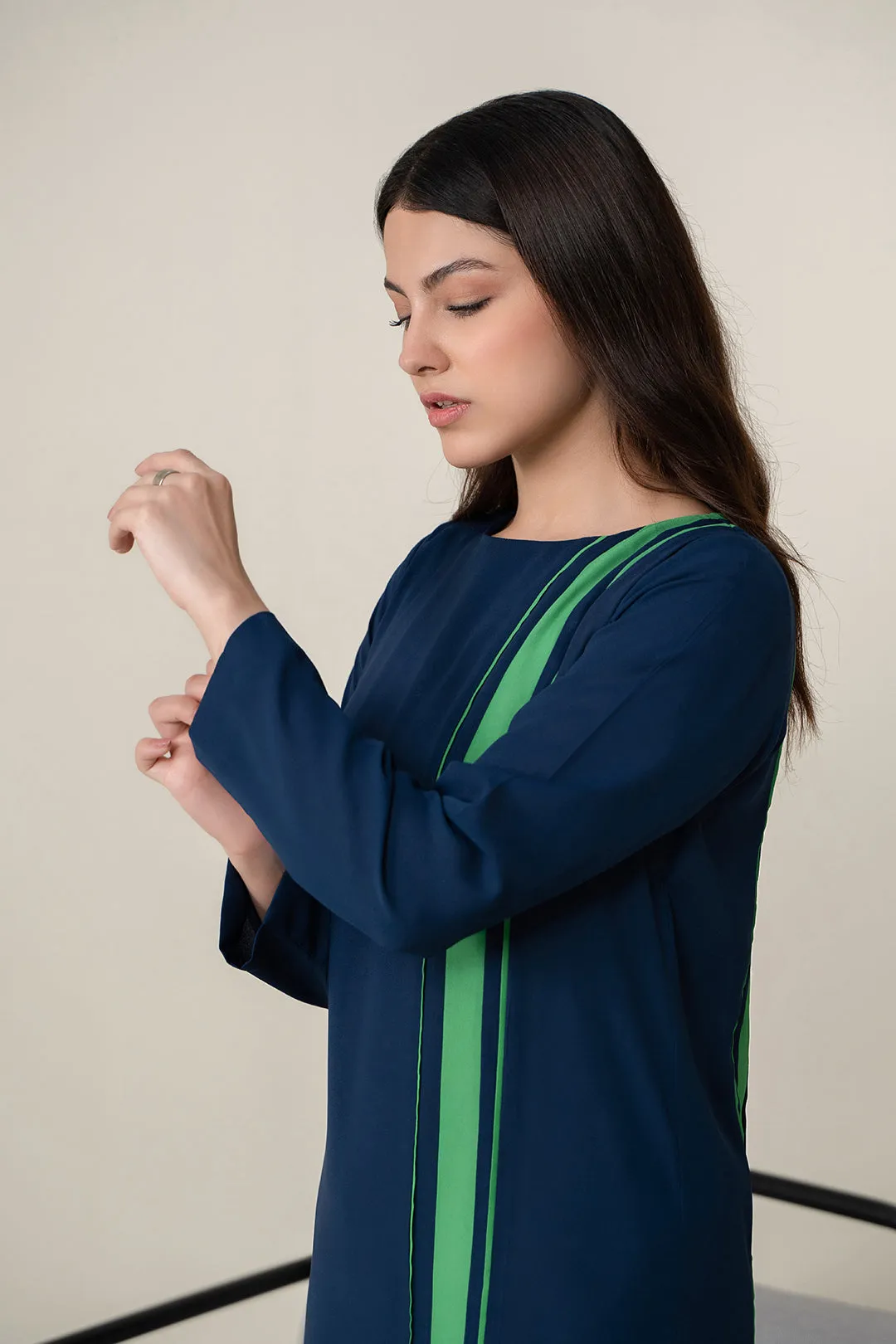 Green Streak Tunic