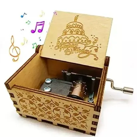 Happy Birthday Music Box (Select From Drop Down)