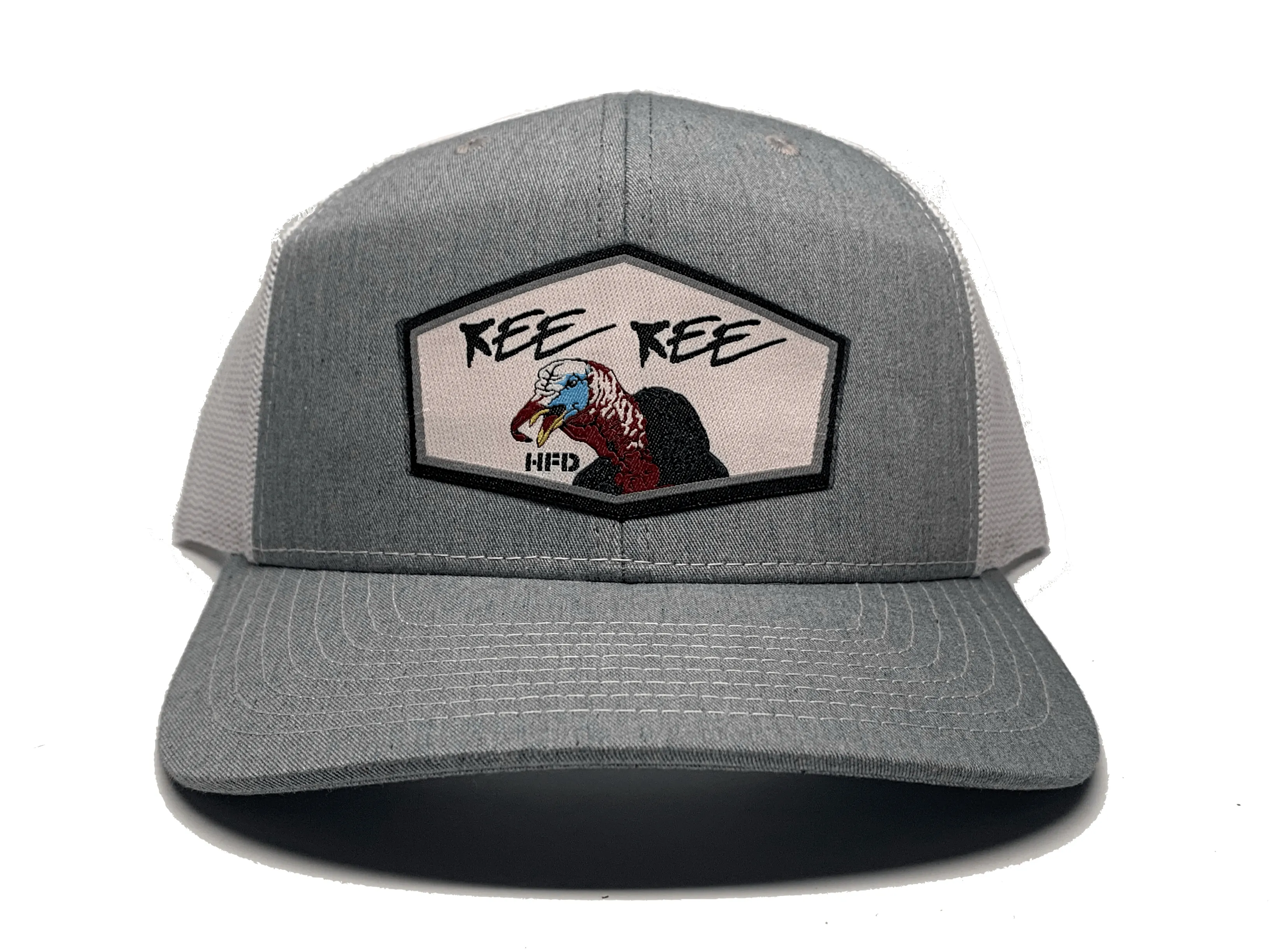 Heather Grey / White Kee Kee Turkey Hat