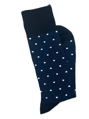 Knotz Fancy Socks, Navy