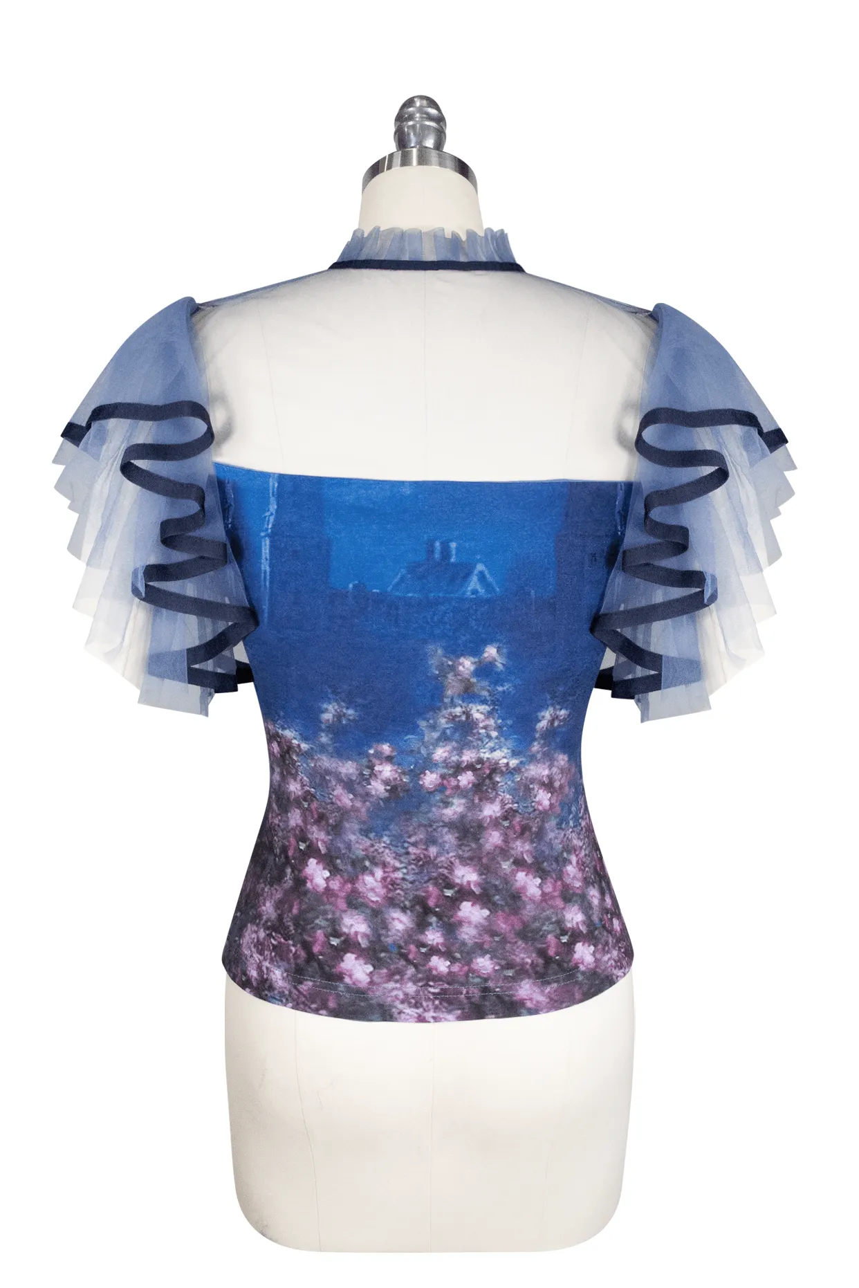 La Luna Flutter Jersey Top (Print)