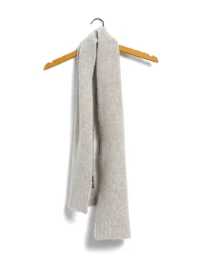 LARS 28-09-9 | Knitted Scarf | Fuzzy Natural