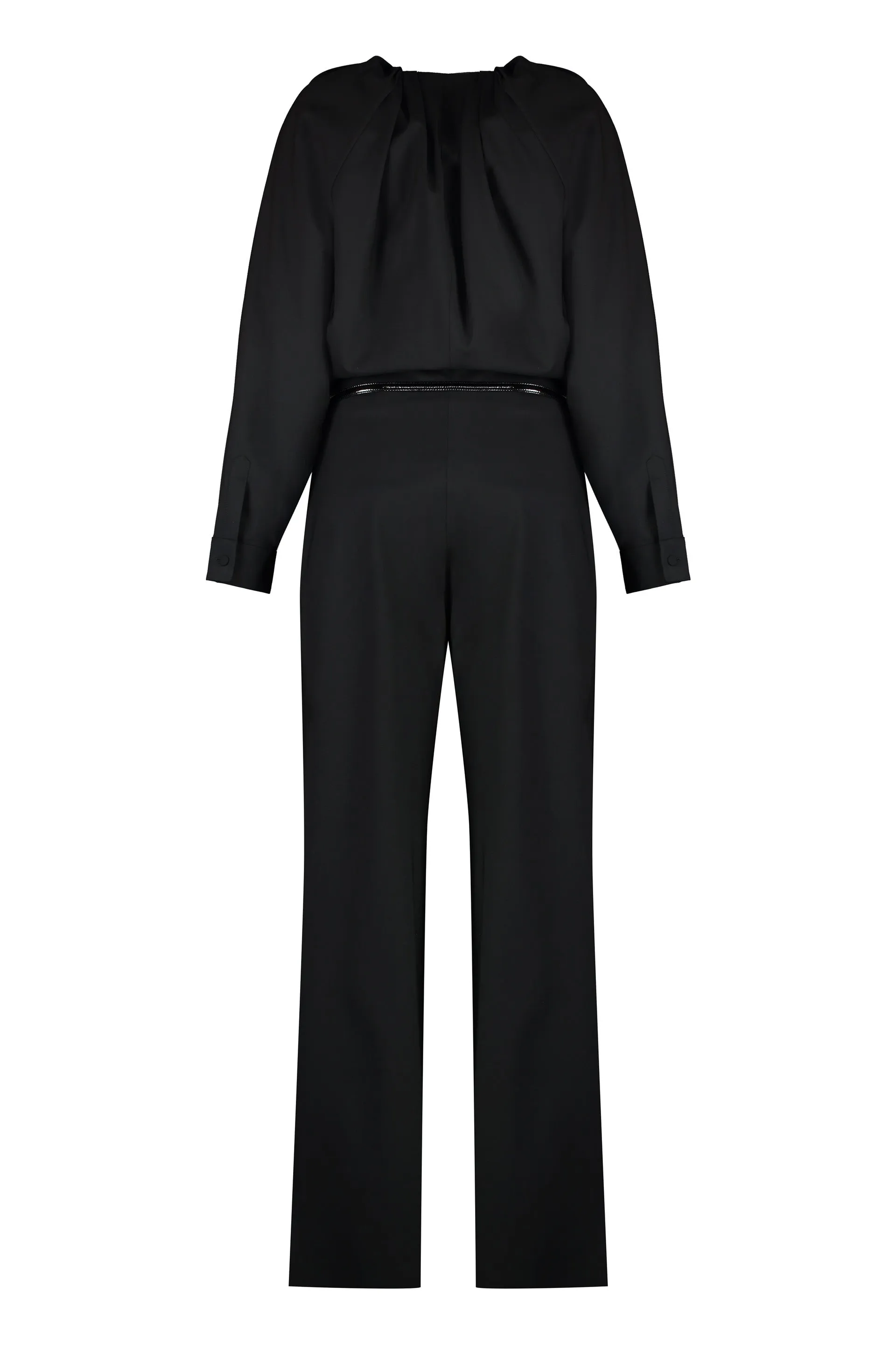 LONG WOOL JUMPSUIT