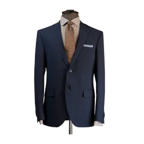 MOULINÉ WINDOWPANE SUIT IN BLUE