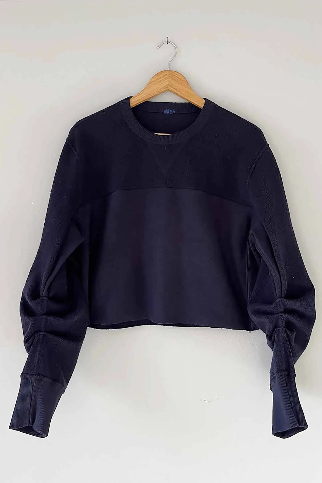 M.PATMOS x Regenerated Crewneck - Navy