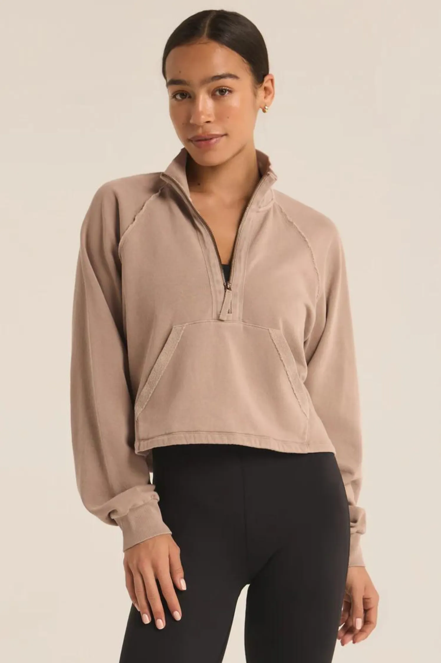 On The Run Half Zip Sweatshirt