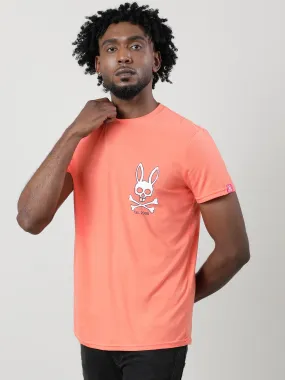 Orange Regular Fit Super Soft T shirt