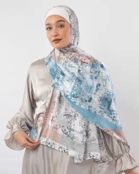 Printed Satin Scarf