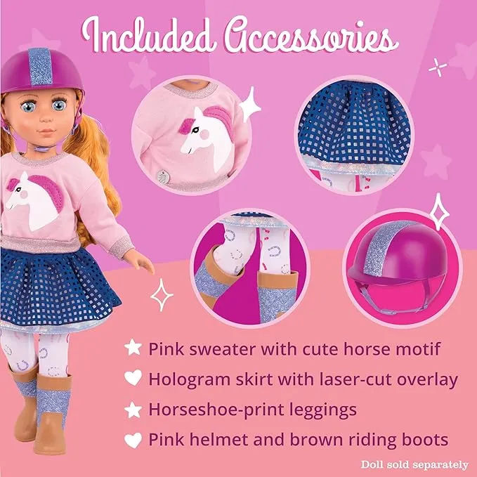 "Glitter Girls by Battat - Gallop & Glow! Outfit -14"" Doll Clothes - Toys, Clothes & Accessories For Girls 3-Year-Old & Up",GG50119Z