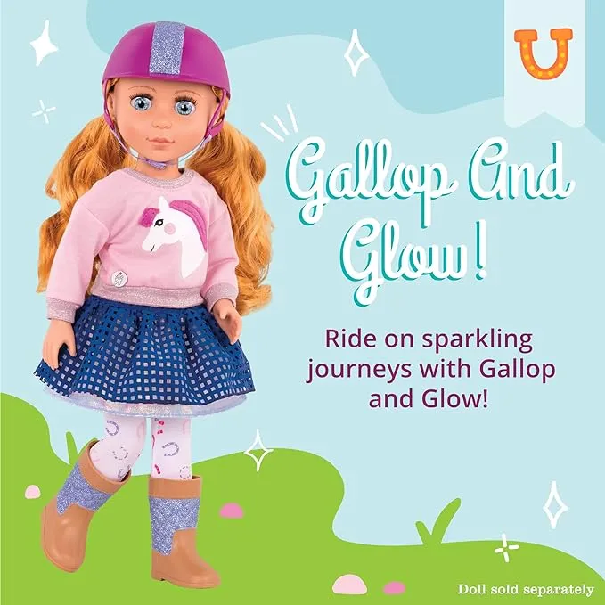 "Glitter Girls by Battat - Gallop & Glow! Outfit -14"" Doll Clothes - Toys, Clothes & Accessories For Girls 3-Year-Old & Up",GG50119Z