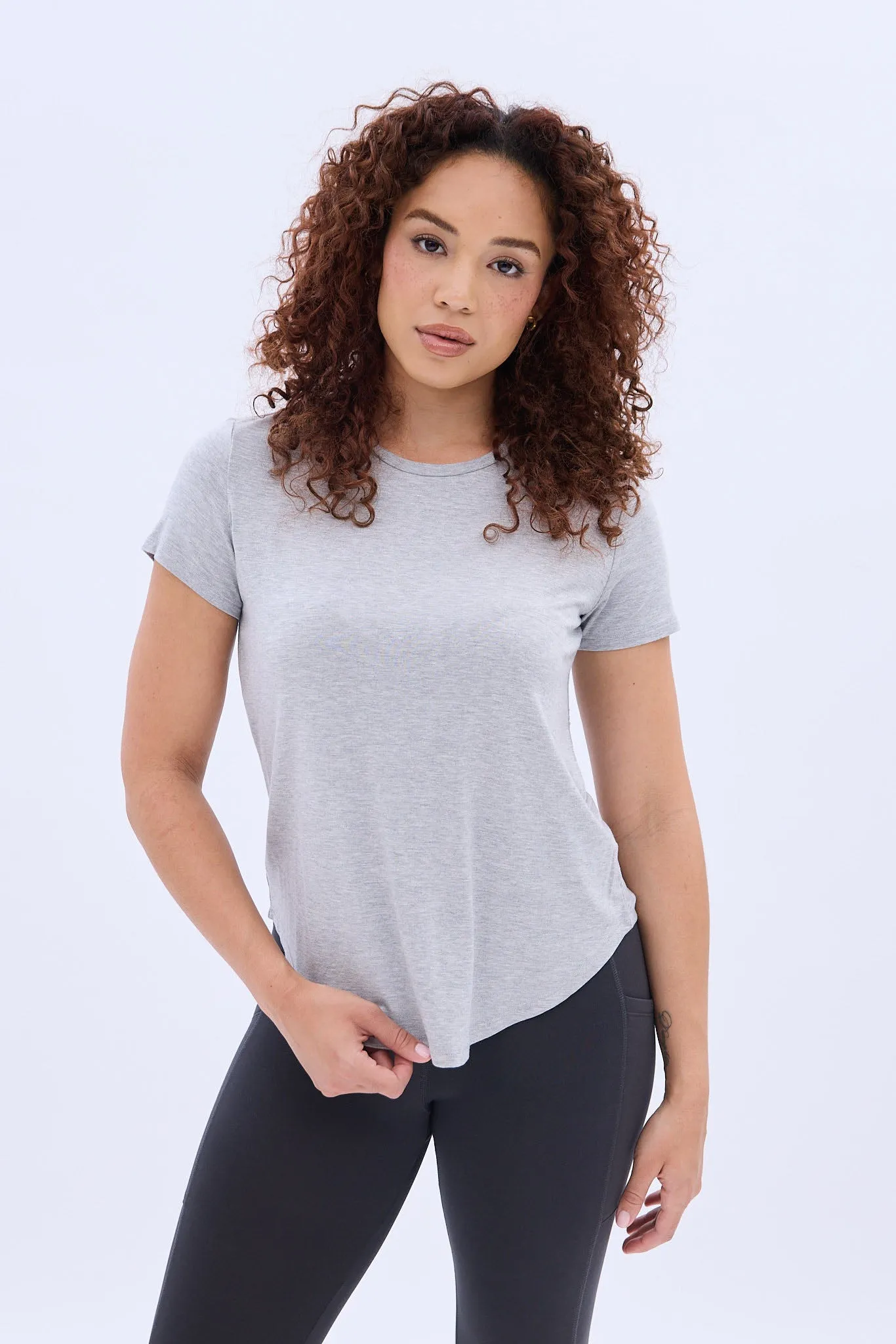 Short Sleeve Crew Neck Tee