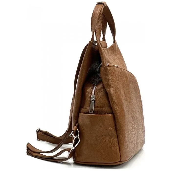 Sole Terra Handbags Antonia Leather Backpack