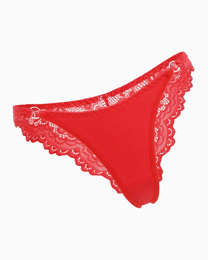 String Panty Ladies High Cut Hipster