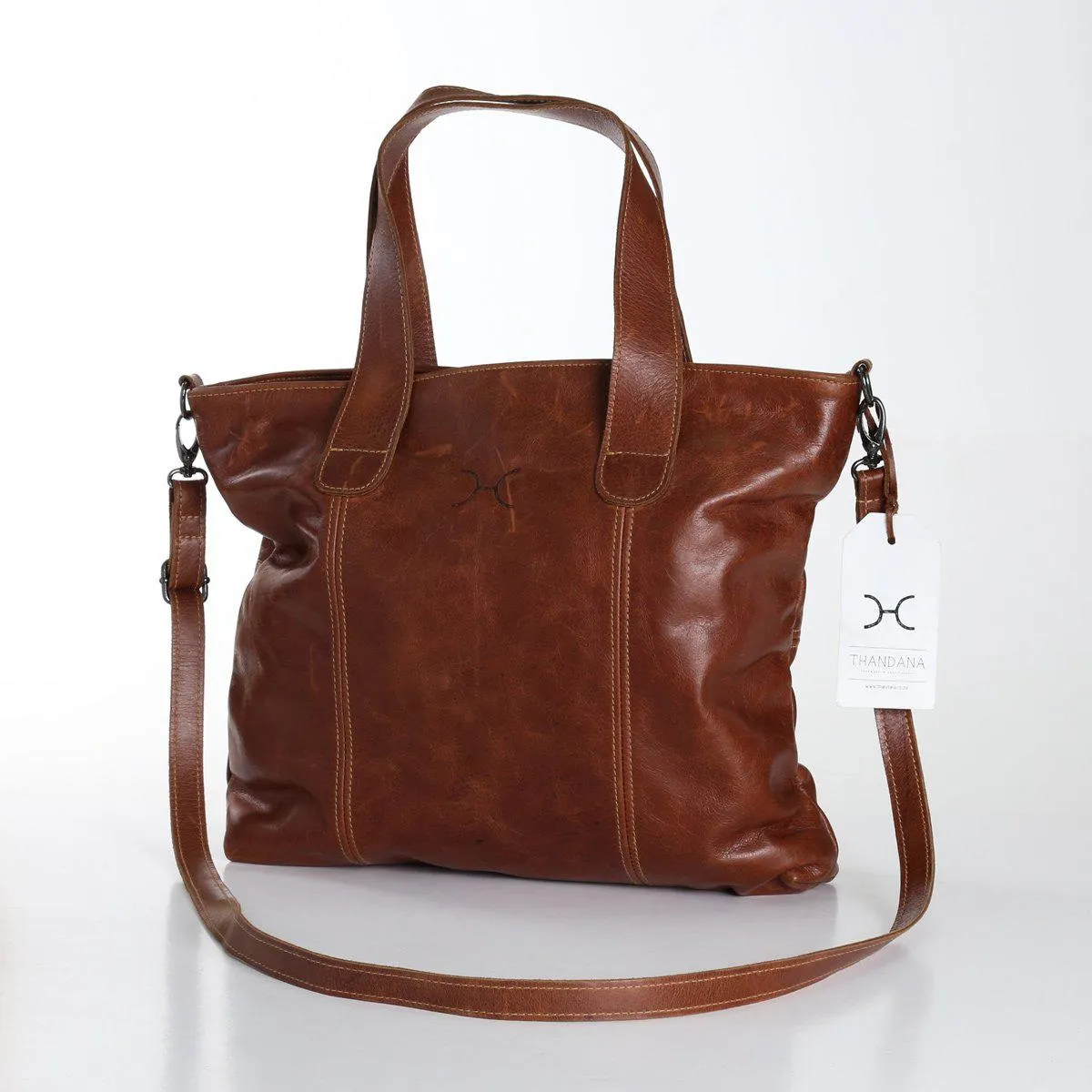 Thandana Jax Leather Handbag