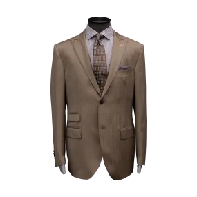 VANTAGE HERRINGBONE SUIT IN WOOL