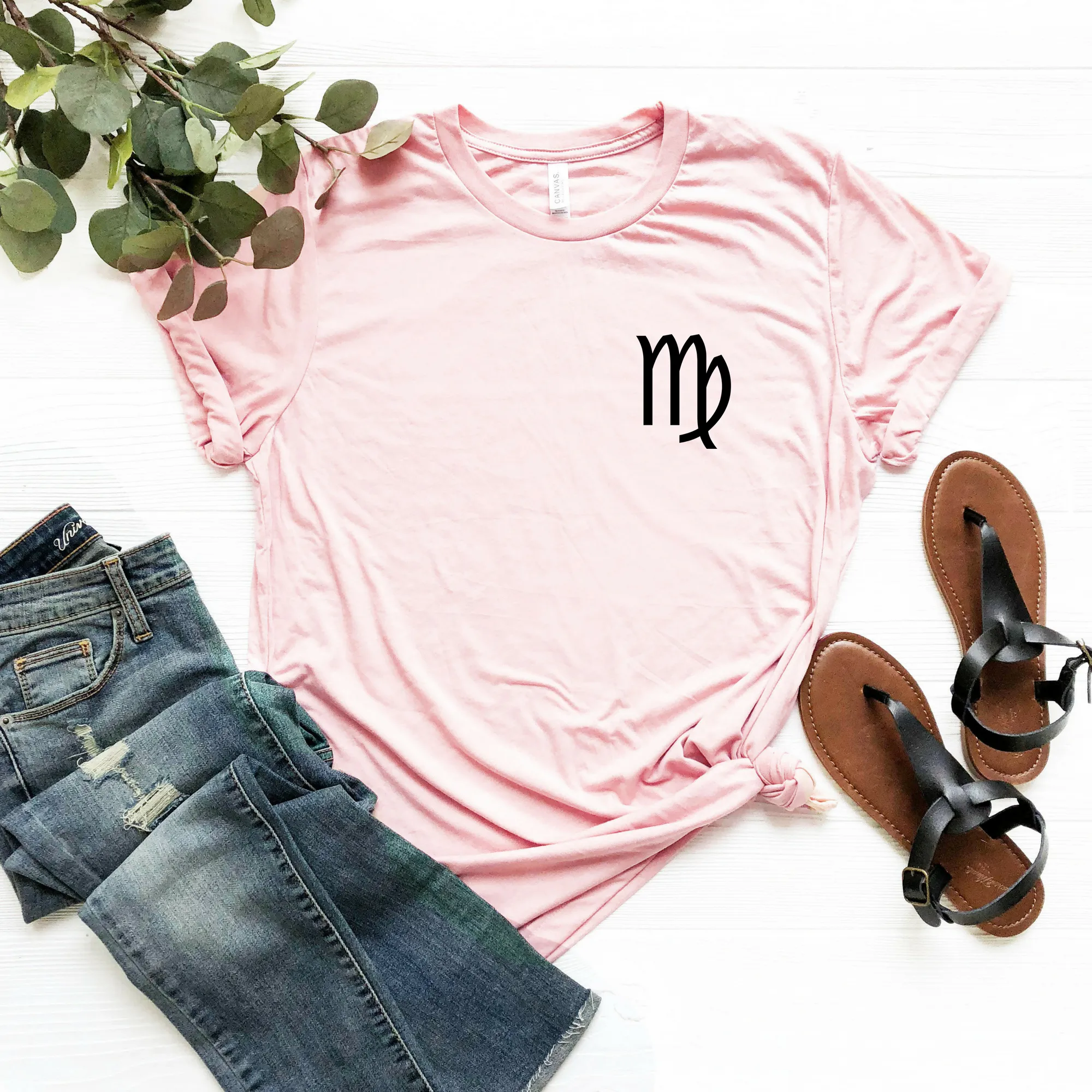 Virgo Symbol Unisex T-Shirt