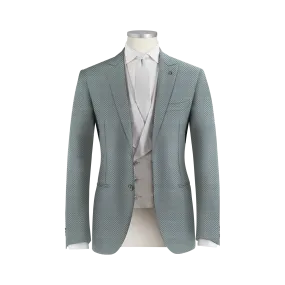 WEDDING SUIT IN GREY WOOL SILK